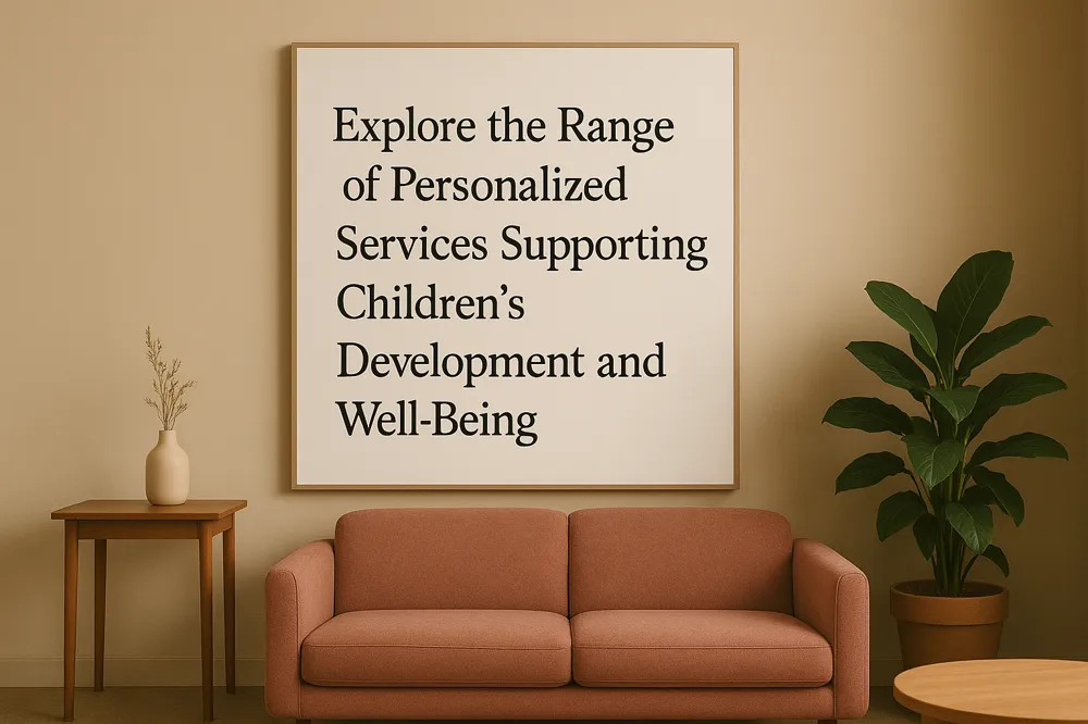 Explore the Range of Personalized Services Supporting Children's Development and Well-Being
