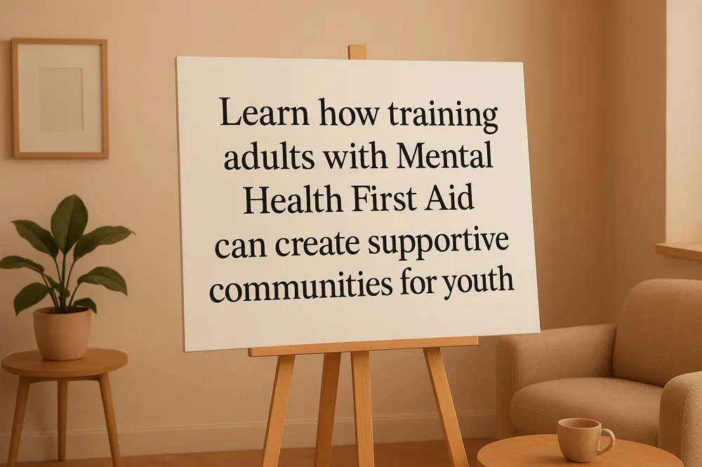 Learn how training adults with Mental Health First Aid can create supportive communities for youth
