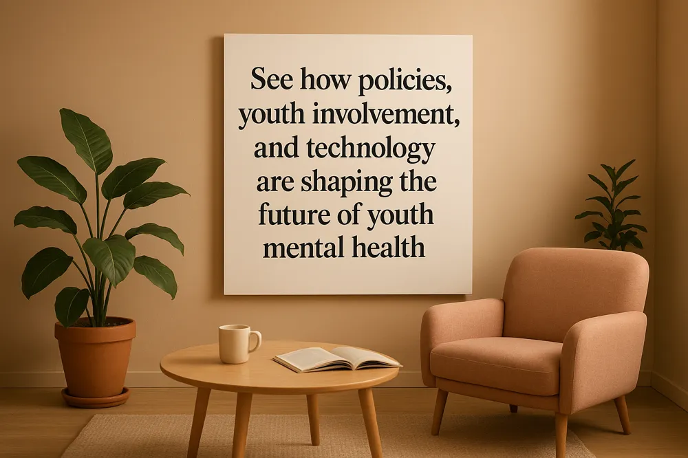 See how policies, youth involvement, and technology are shaping the future of youth mental health