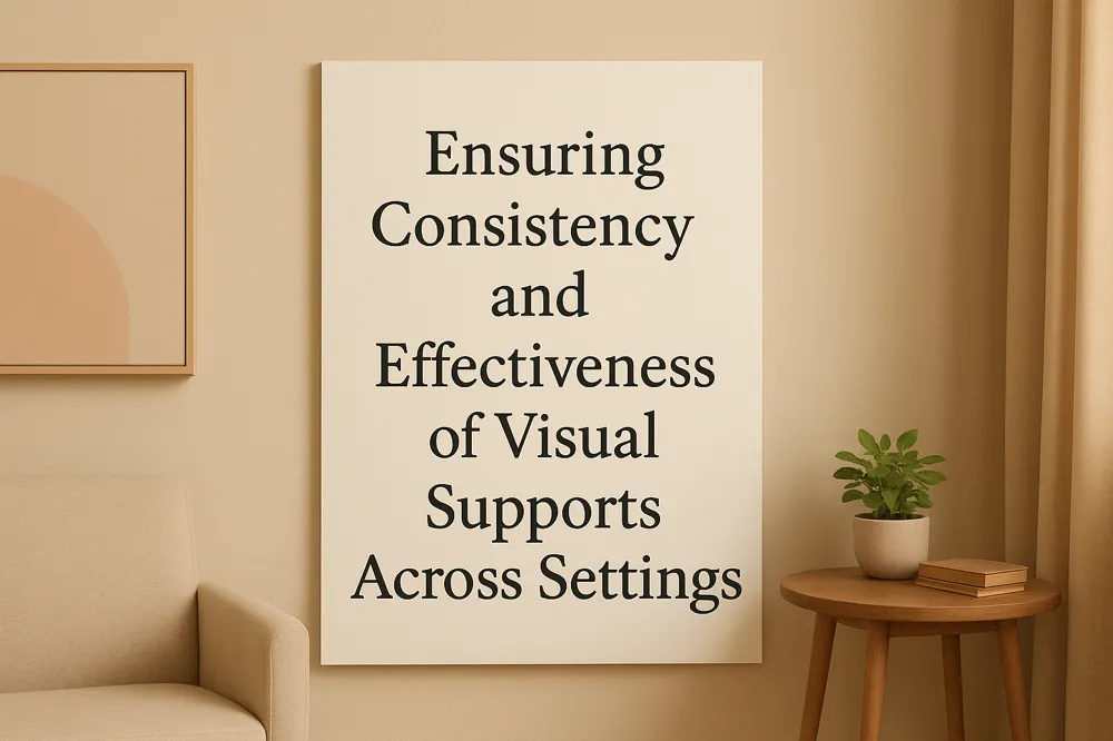 Ensuring Consistency and Effectiveness of Visual Supports Across Settings