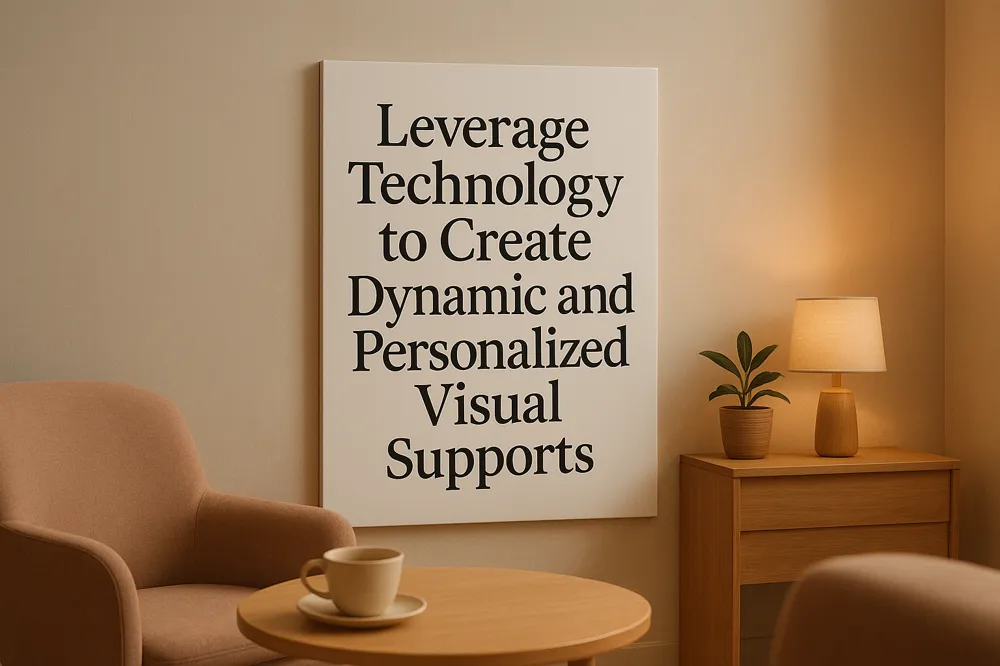 Leverage Technology to Create Dynamic and Personalized Visual Supports