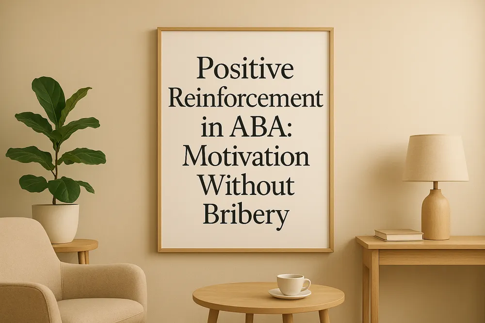 Positive Reinforcement in ABA: Motivation Without Bribery