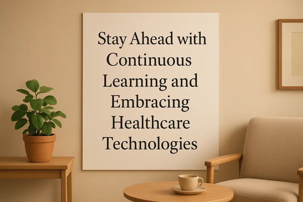 Stay Ahead with Continuous Learning and Embracing Emerging Healthcare Technologies