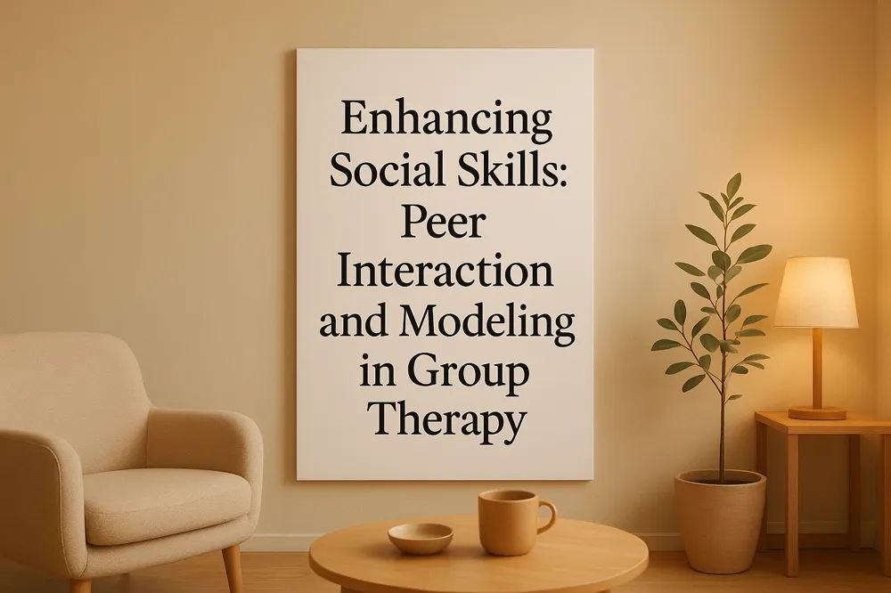 Enhancing Social Skills: Peer Interaction and Modeling in Group Therapy