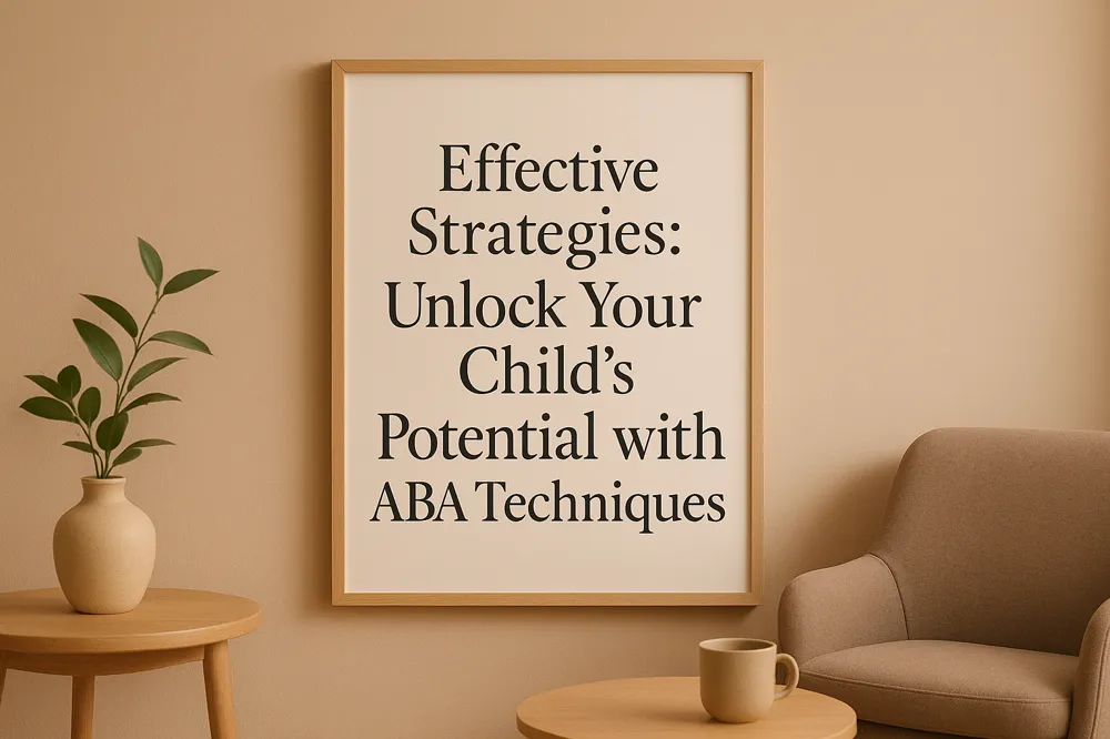 Effective Strategies: Unlock Your Child's Potential with ABA Techniques
