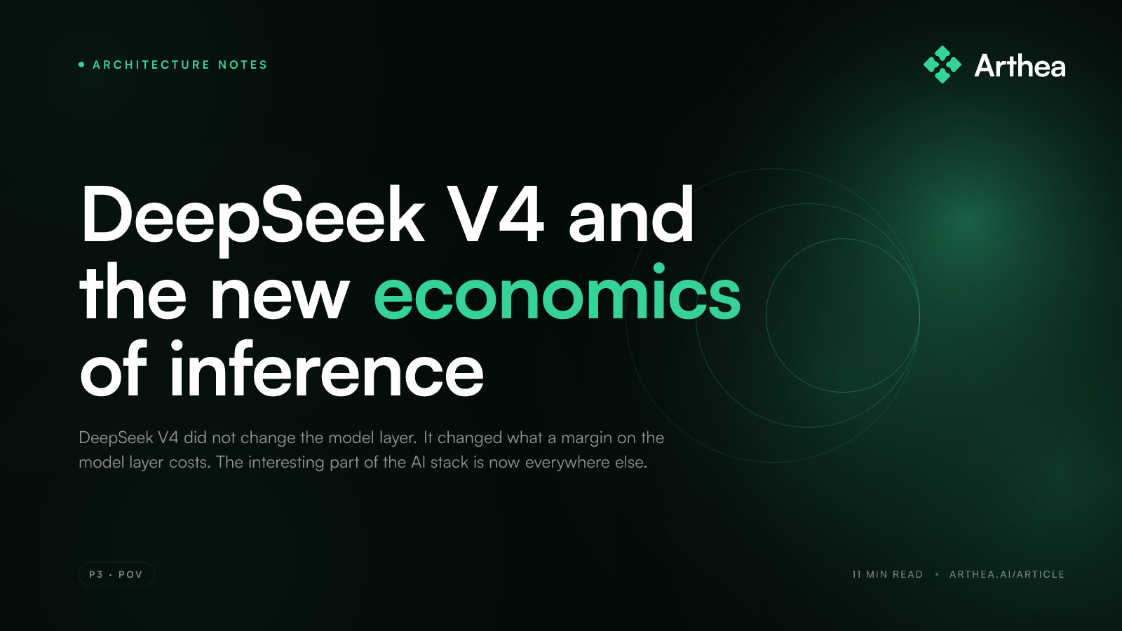 DeepSeek V4 and the new economics of inference