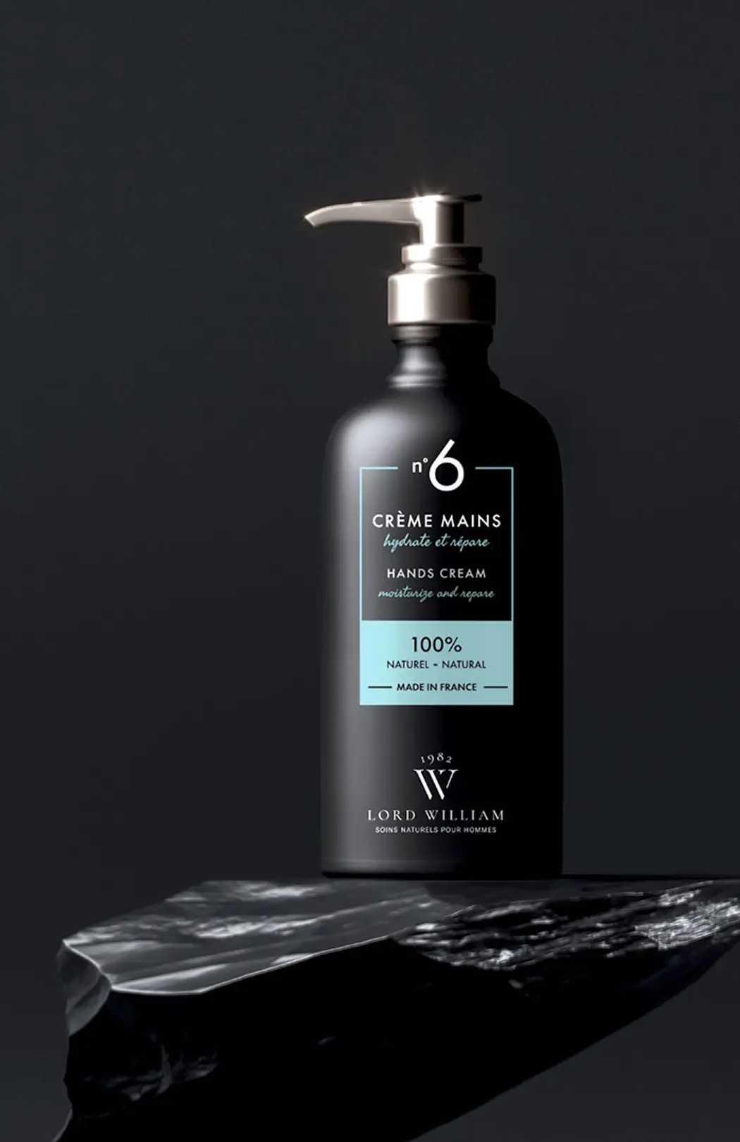Service packaging de Jonathan Blanc, graphiste Lyon - photo du packaging que j'ai réalisé pour la gamme de produits cosmétique Lord William.