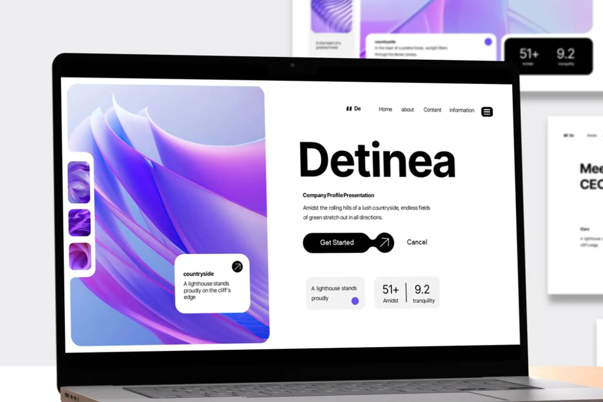 Visuel de templates / design system inspiré de l'univers IA