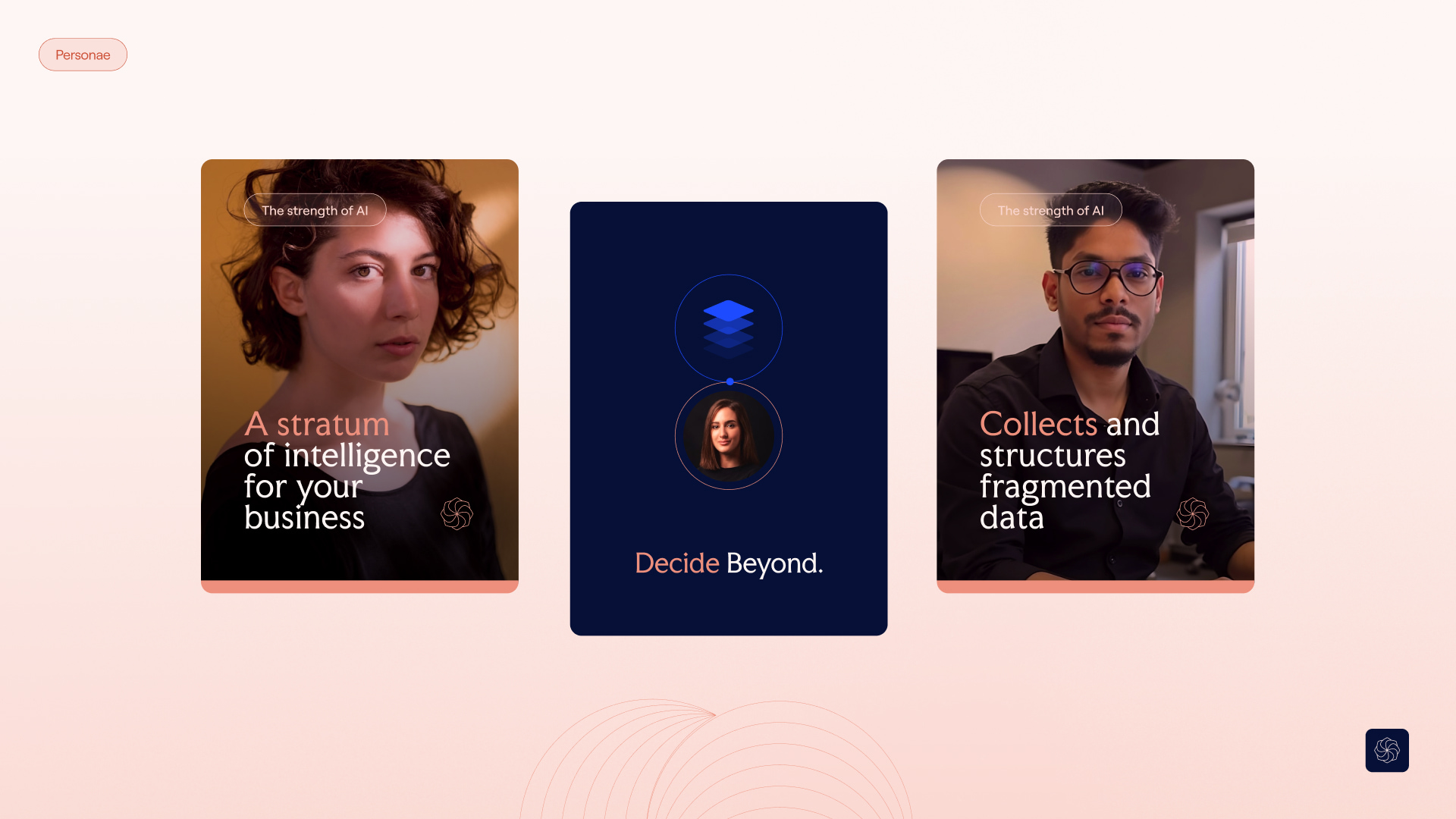 Direction artistique des visuels social media de la marque Auxo