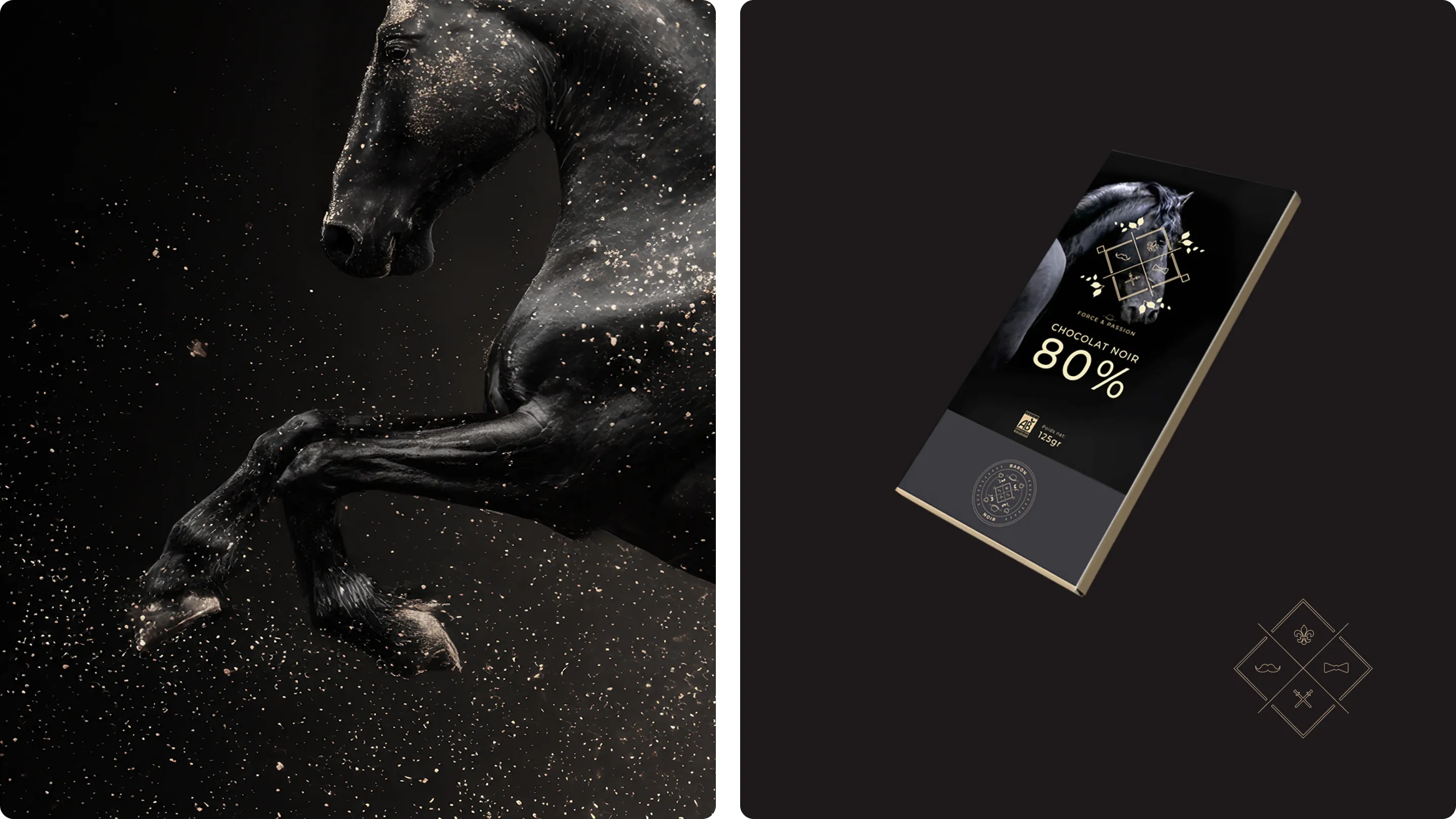 Déclinaison et création de packagings de tablettes de chocolats