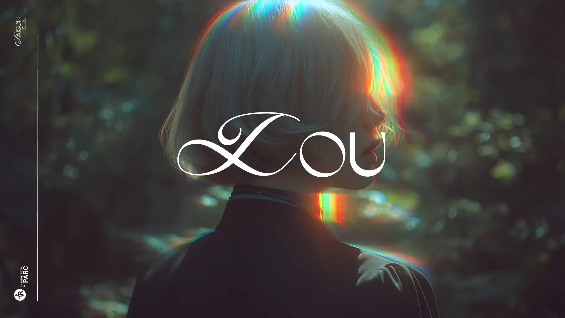 Direction Artistique et campagne créative pour la saison 26 du TR - Visuel de l'affiche "Lou"