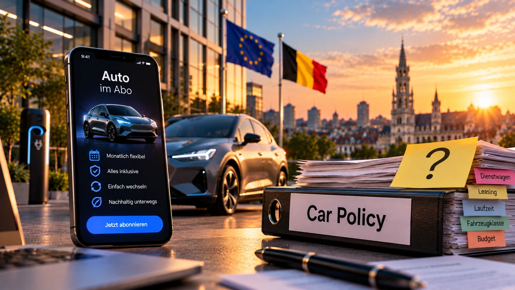 Das Auto wird zum Abonnement – und die Car Policy hat es noch nicht bemerkt