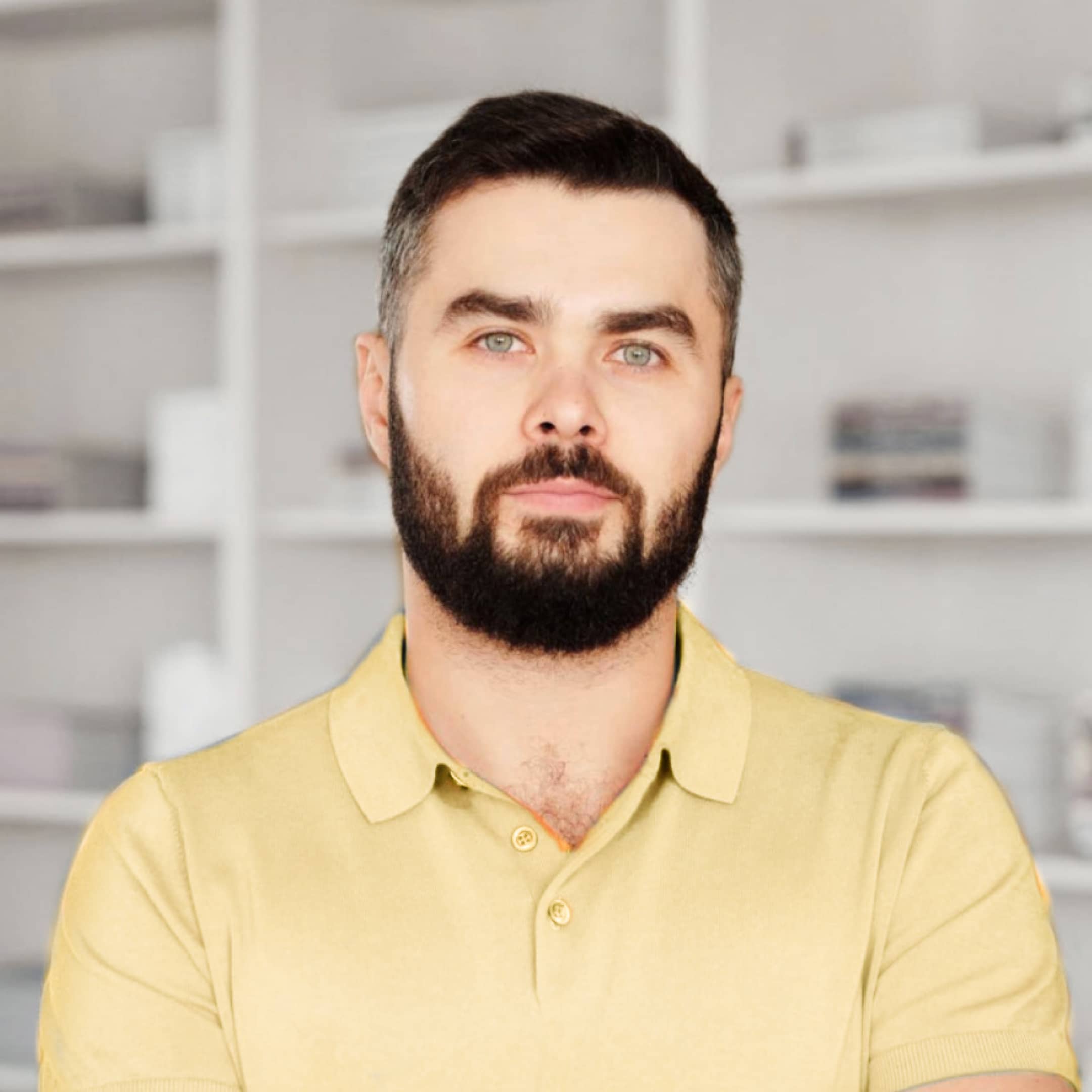 John Carter Portrait - Financio X Webflow Template