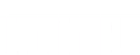 A set of nine black and white piano keys including groups of two and three black keys alternating.