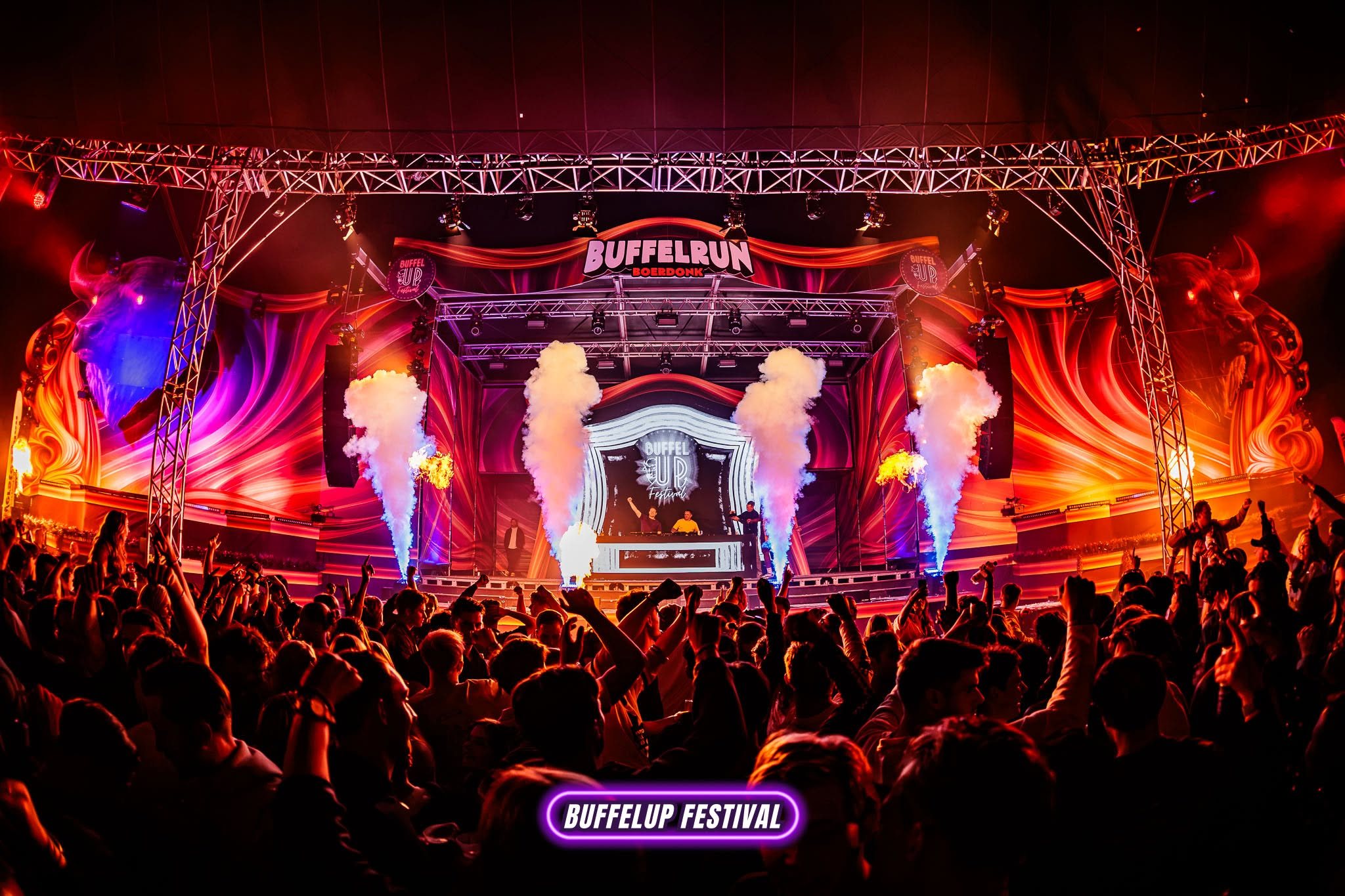 Buffelrun & Buffel-up Festival 2026: mainstage in Boerdonk, foto 2