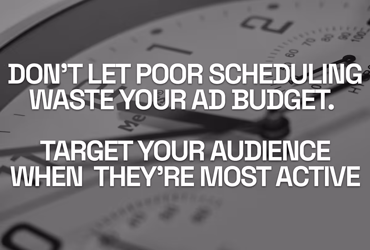 Poor Ad Schedule Management