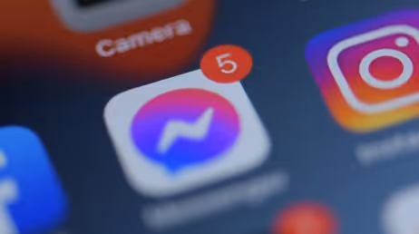 A facebook Messenger Apps icon