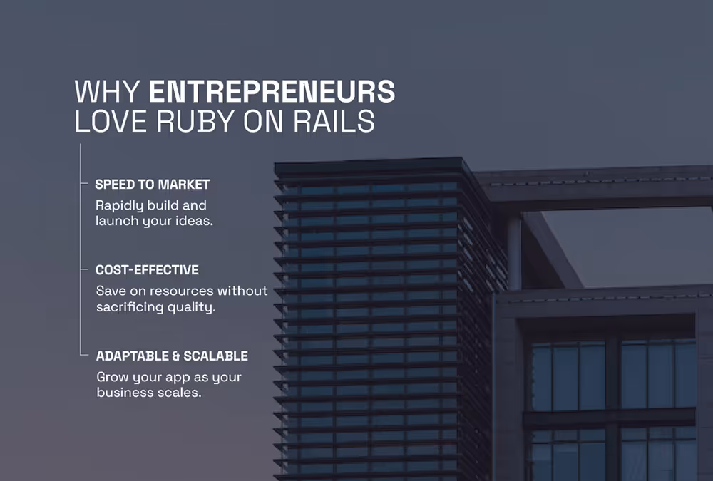 Why entrepreneurs choose Ruby on Rails