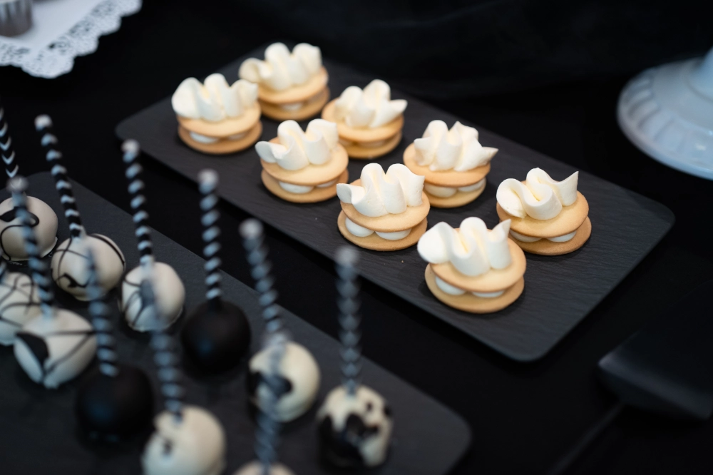 Kleine Häppchen als Nachtisch