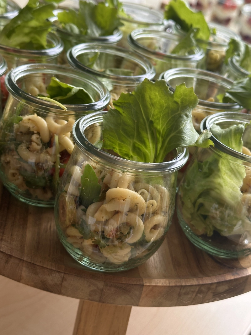 Catering Häppchen im Glas