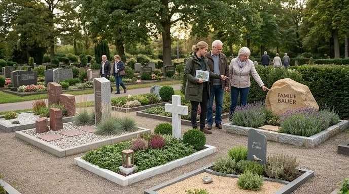 Grabgestaltung mit Mustergräbern: Inspiration und Ideen