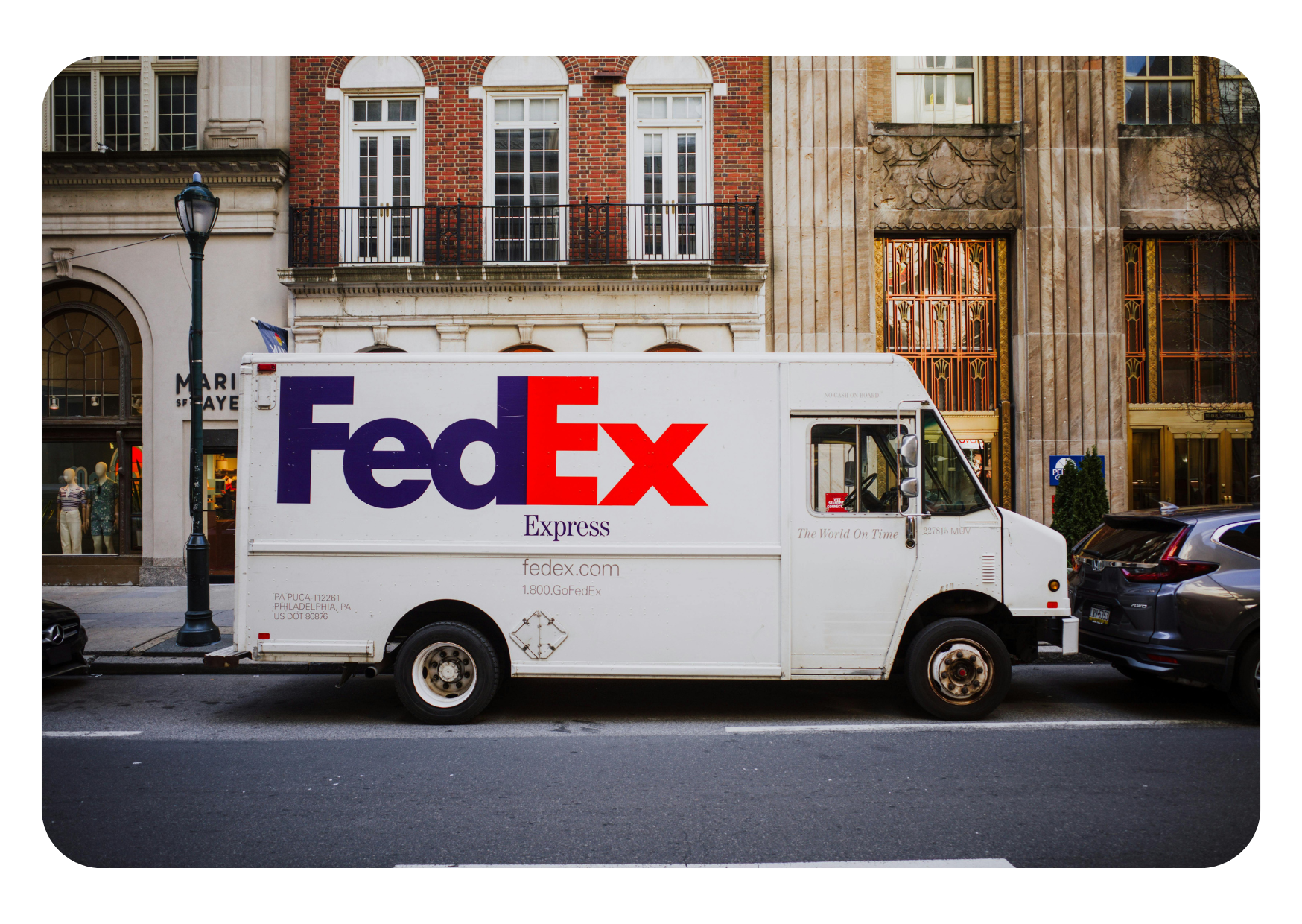 FedEx truck