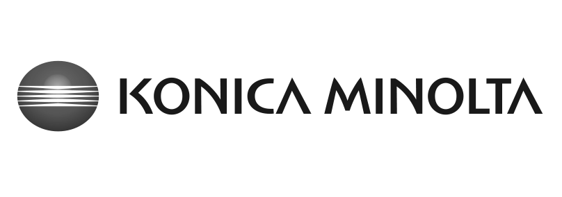 Konica Minolta logo.