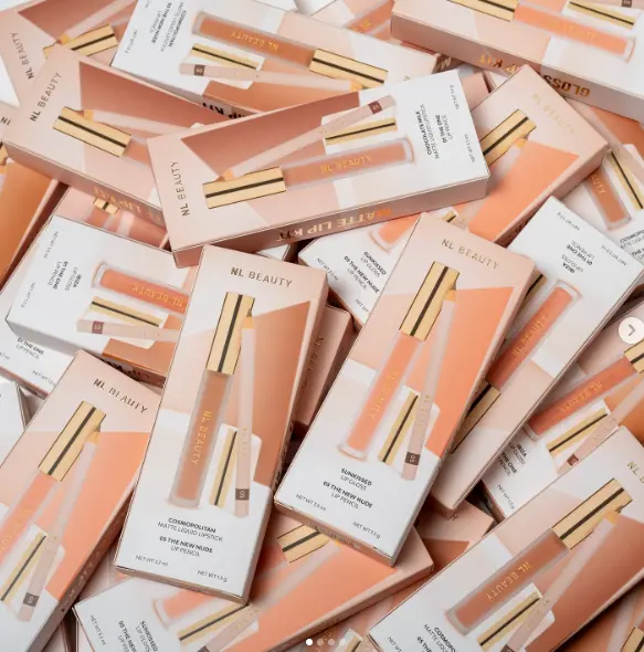 Flat lay of packaging strategy materials and brand tools designed by Alex Mileva.