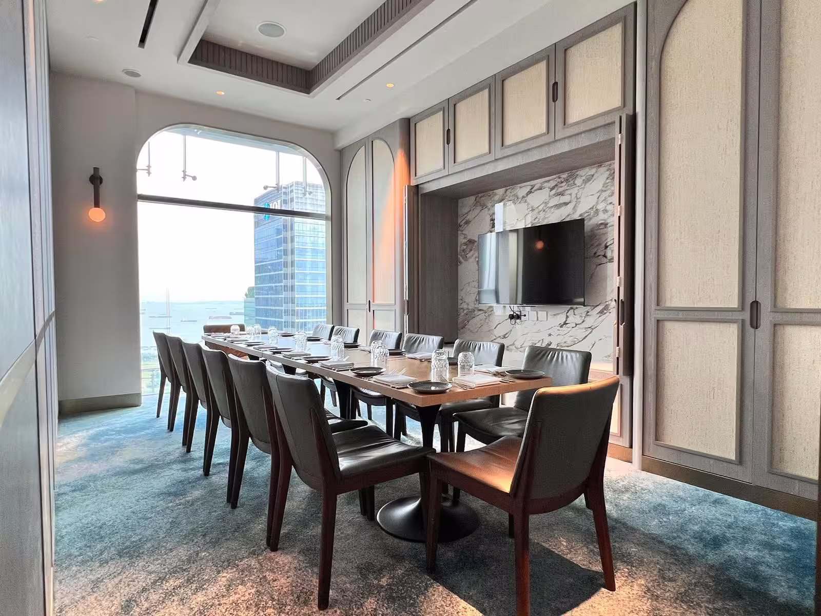 A private Room in Artemis Grill and Sky Bar