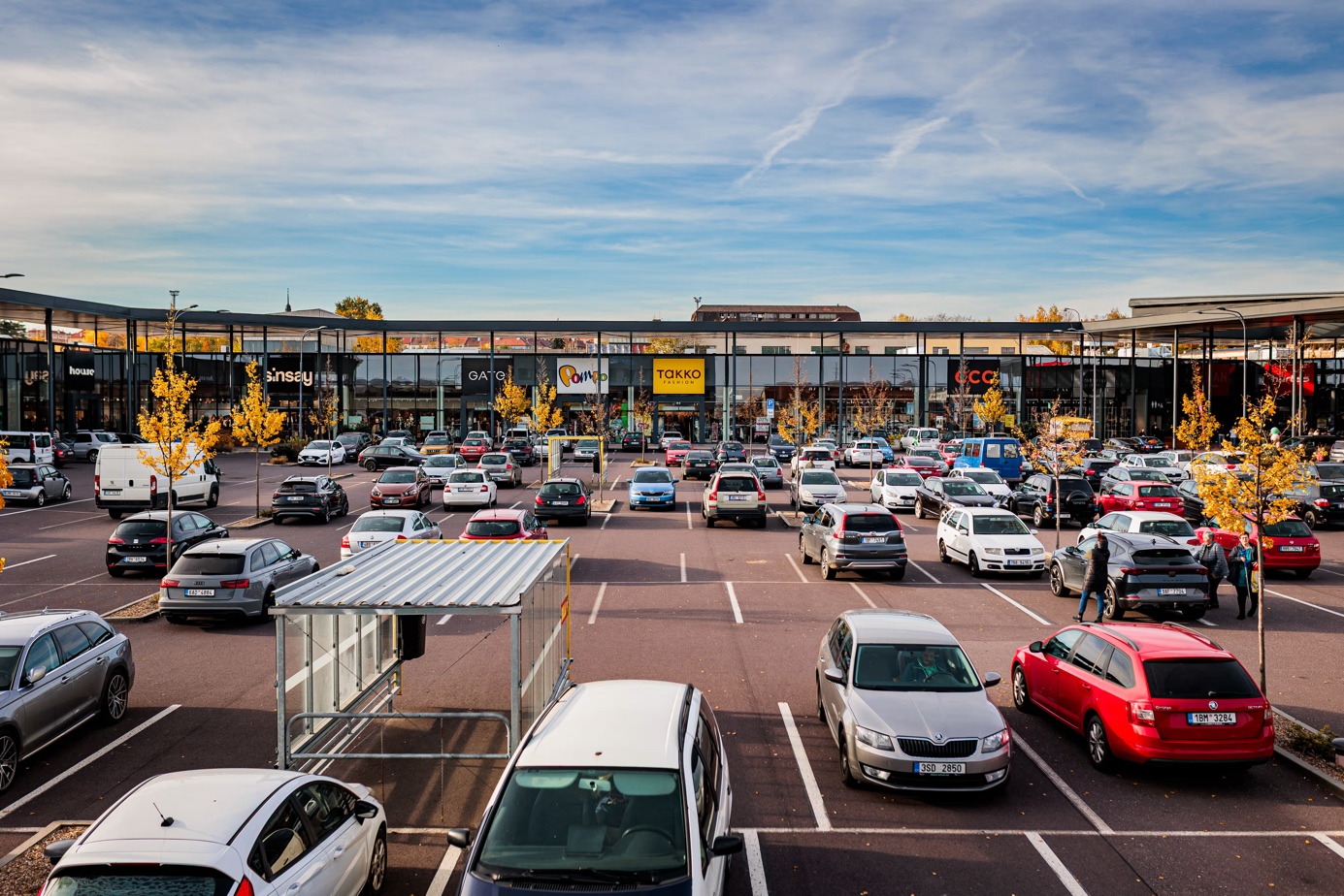 A retail park