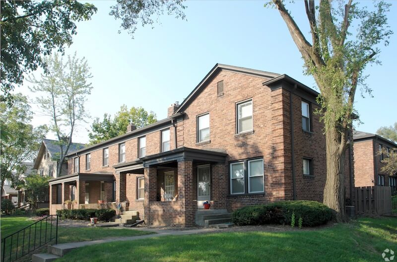 Image of a beautiful brick quad multi-family