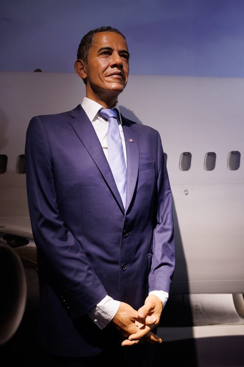 Statue en cire de Barack Obama