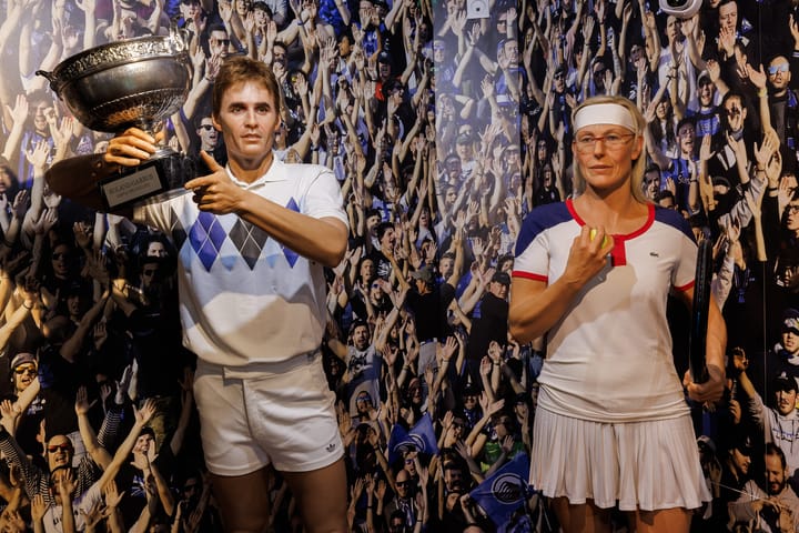 Statue en cire de Ivan Lendl