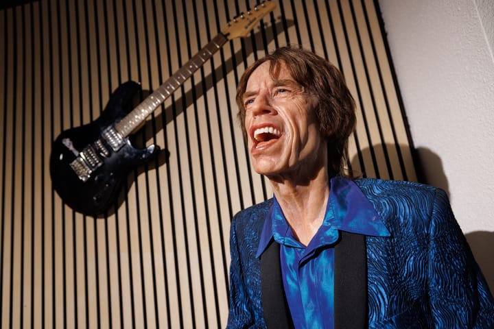 Statue en cire de Mick Jagger
