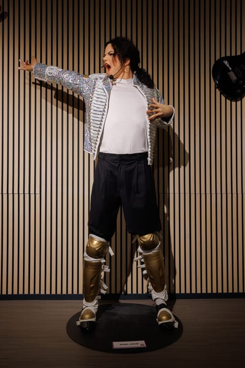 Statue en cire de Michaël Jackson