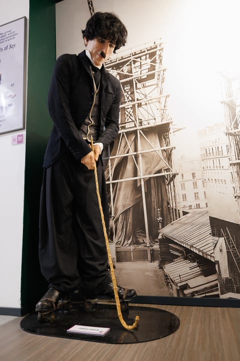 Statue en cire de Charlie Chaplin