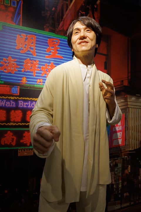 Statue en cire de Jackie Chan