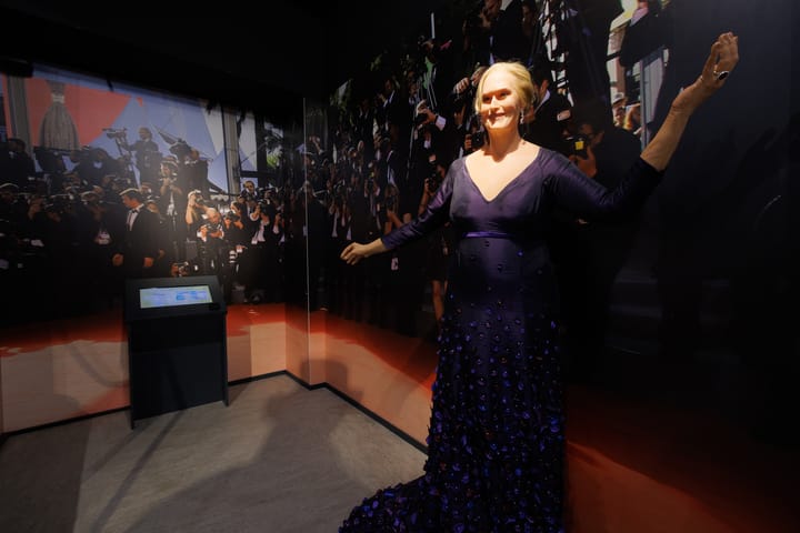 Statue en cire de Meryl Streep