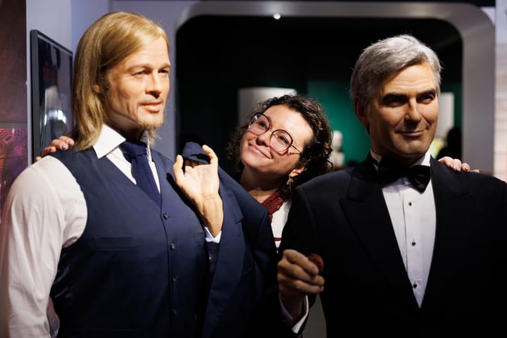 Statue en cire de George Clooney