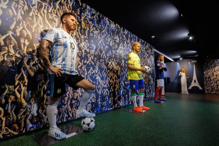 Statue en cire de Messi