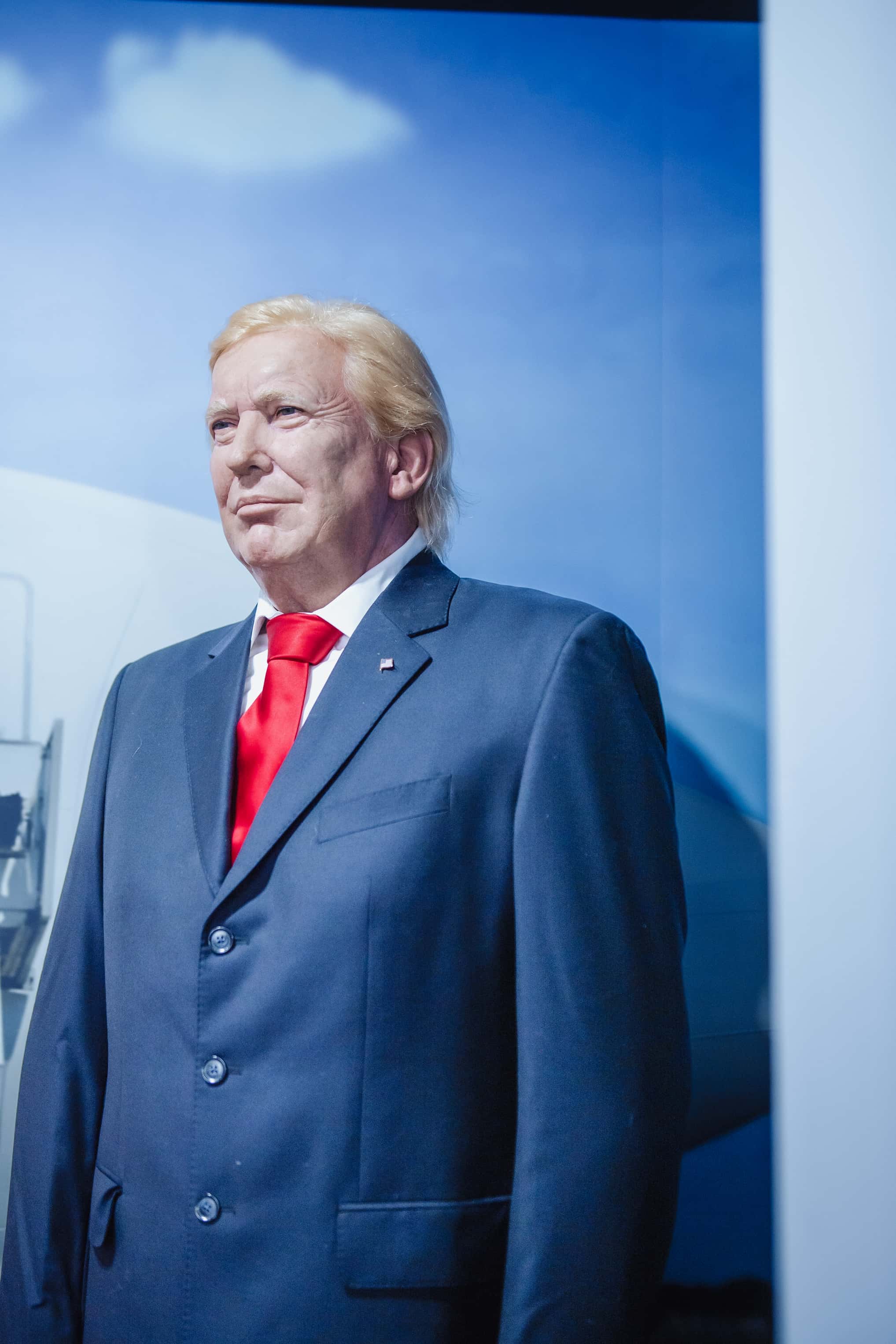 Statue en cire de Donald Trump