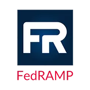 a logo with a black background