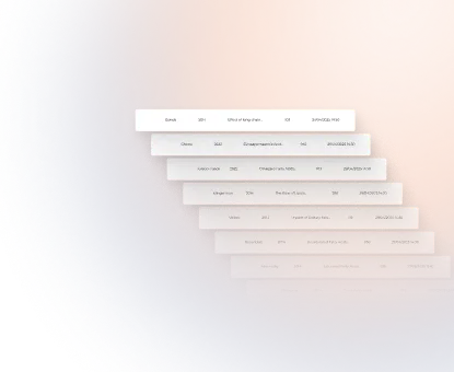 a stack of white rectangular objects