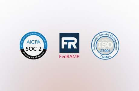 a group of logos on a black background