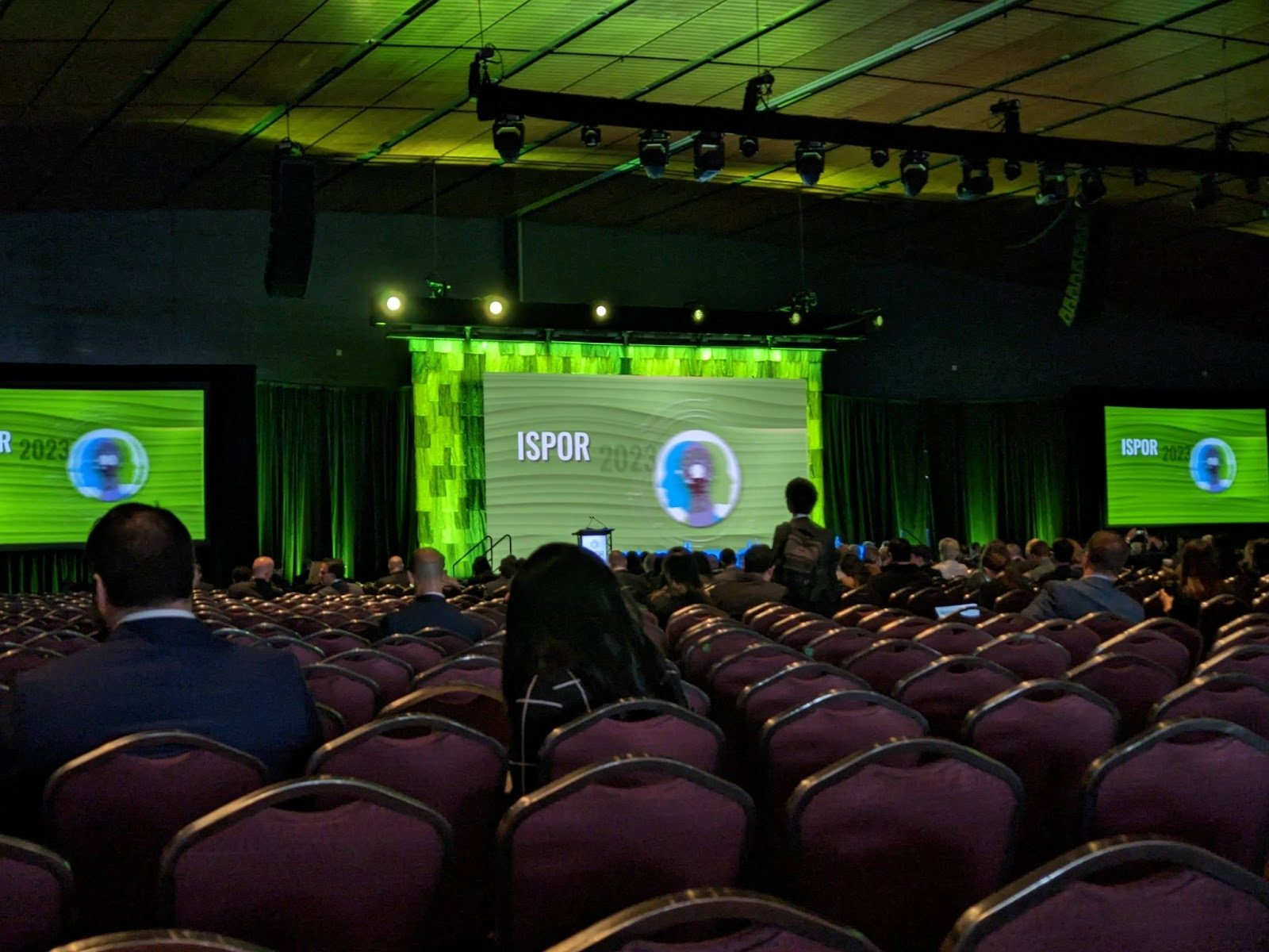 The Ispor 2023 conference room 
