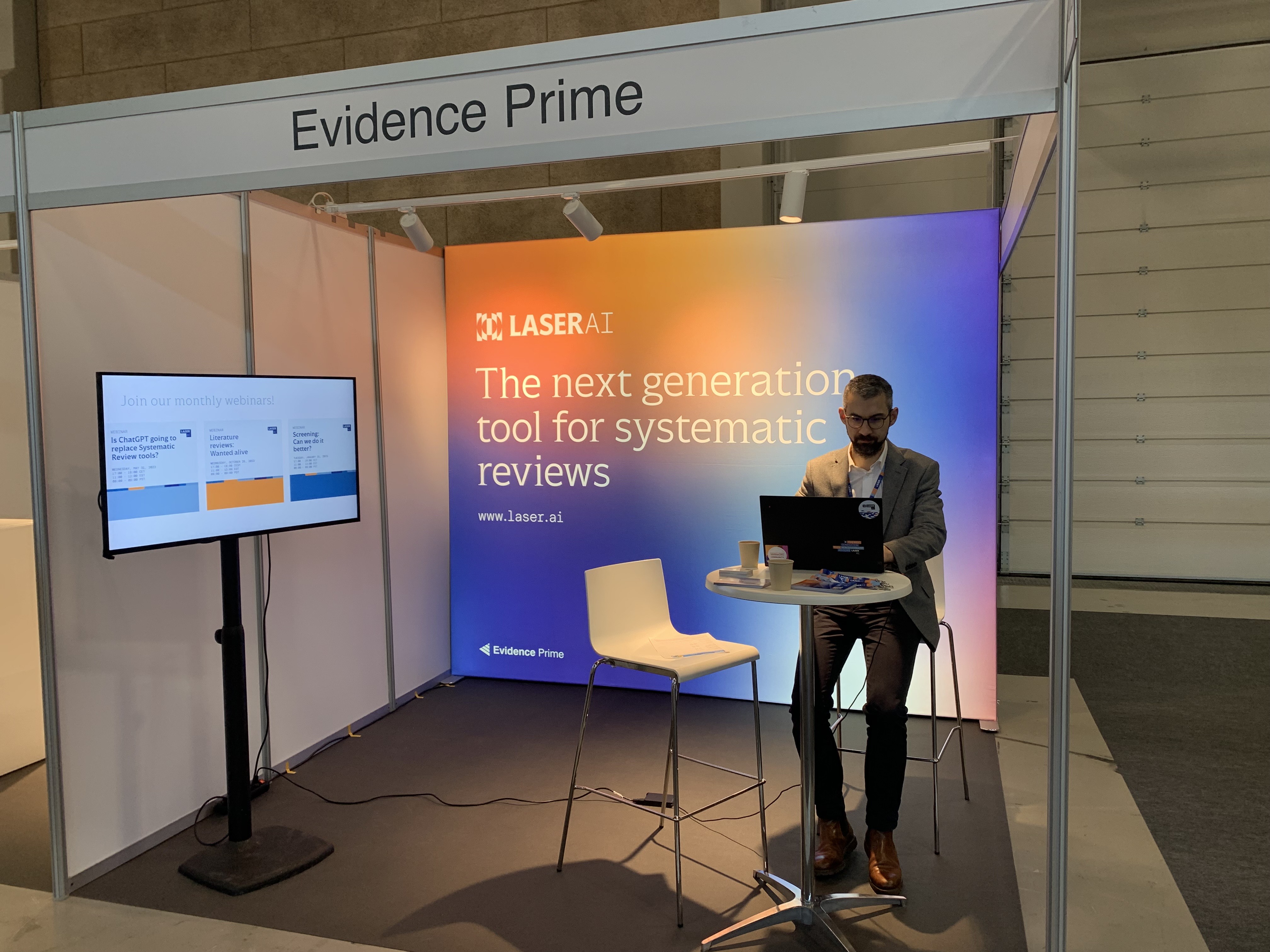 Artur Nowak at the ISPOR Europe 2023 event