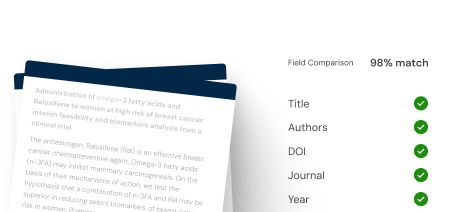 Deduplication accuracy