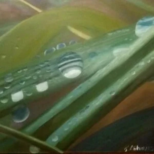 Õlimaal "Hommik!  73 × 92 cm