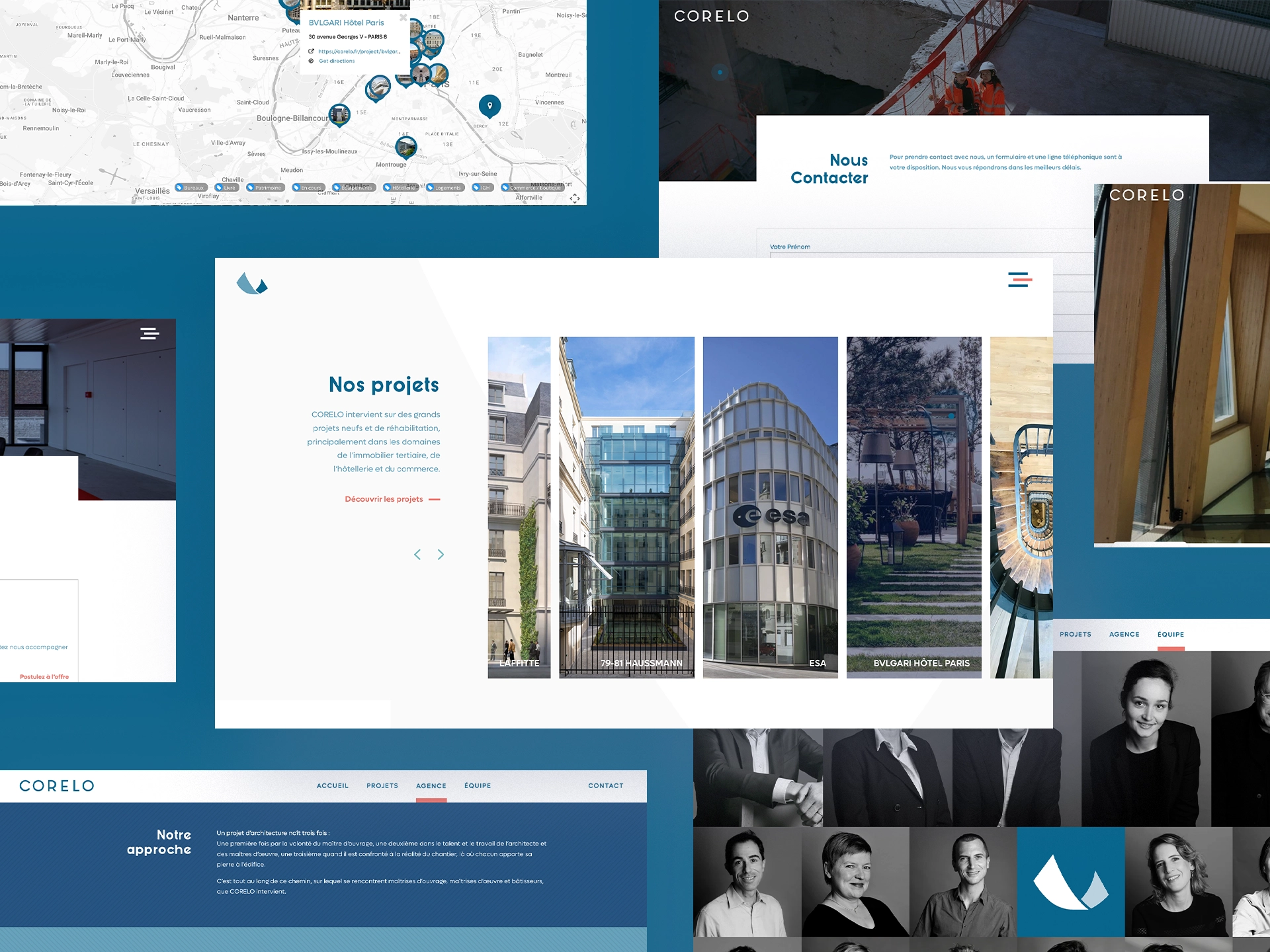 image of branding materials (for a graphic design studio)