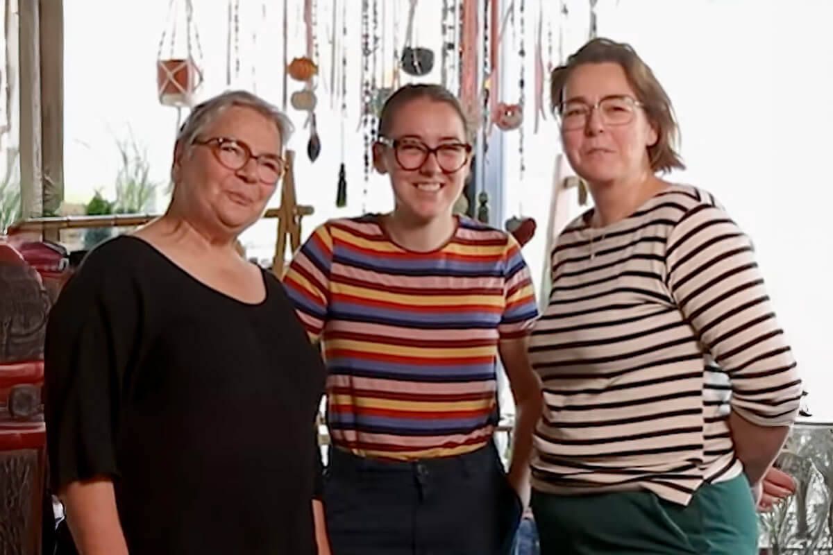 Dochter, moeder en oma bij Ipse de Bruggen